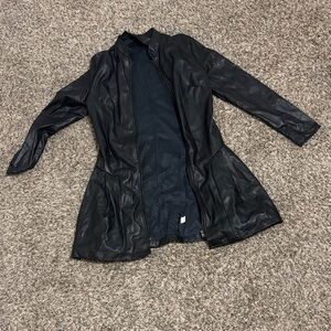 & Other Stories Black Leather Jacket